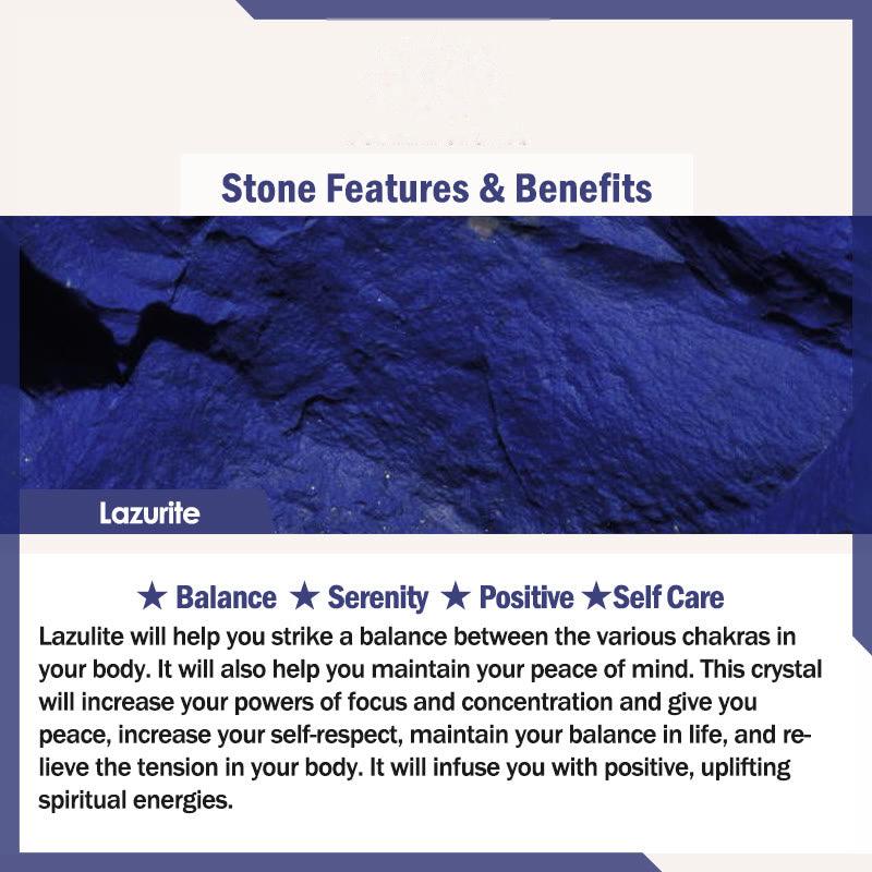 Buddhist Blessing Tiger Eye Hematite Lava Rock Black Onyx Lazurite Beads Protection Strength Leather Bracelet