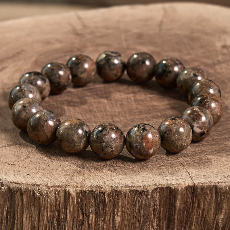 Buddhist Blessing Yooperlite Creativity Bracelet