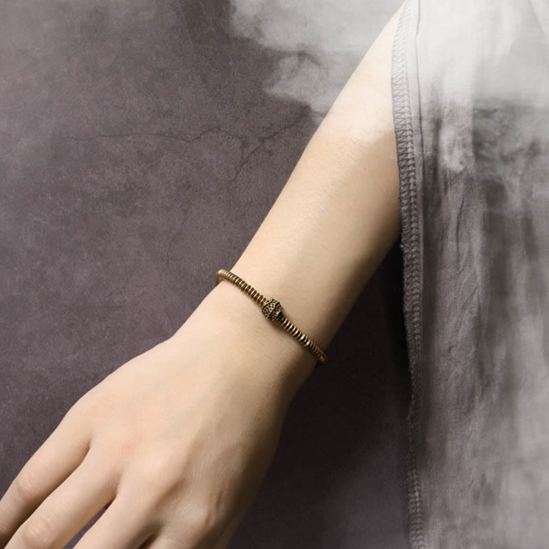 Buddhist Blessing Balance Copper Luck Brass Bracelet