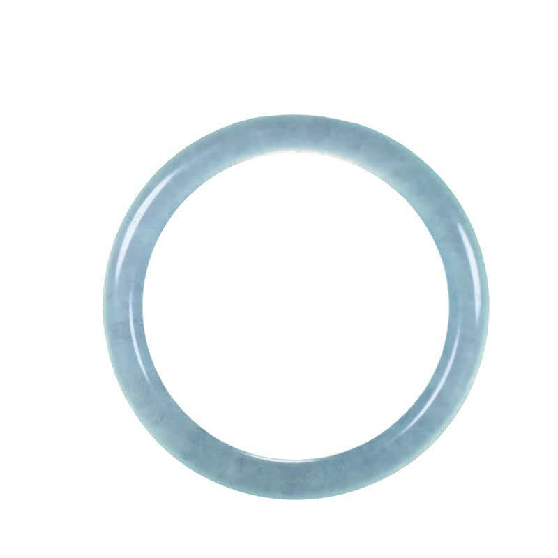 Buddhist Blessing Blue Chalcedony Emotional Balance Energy Bracelet Bangle