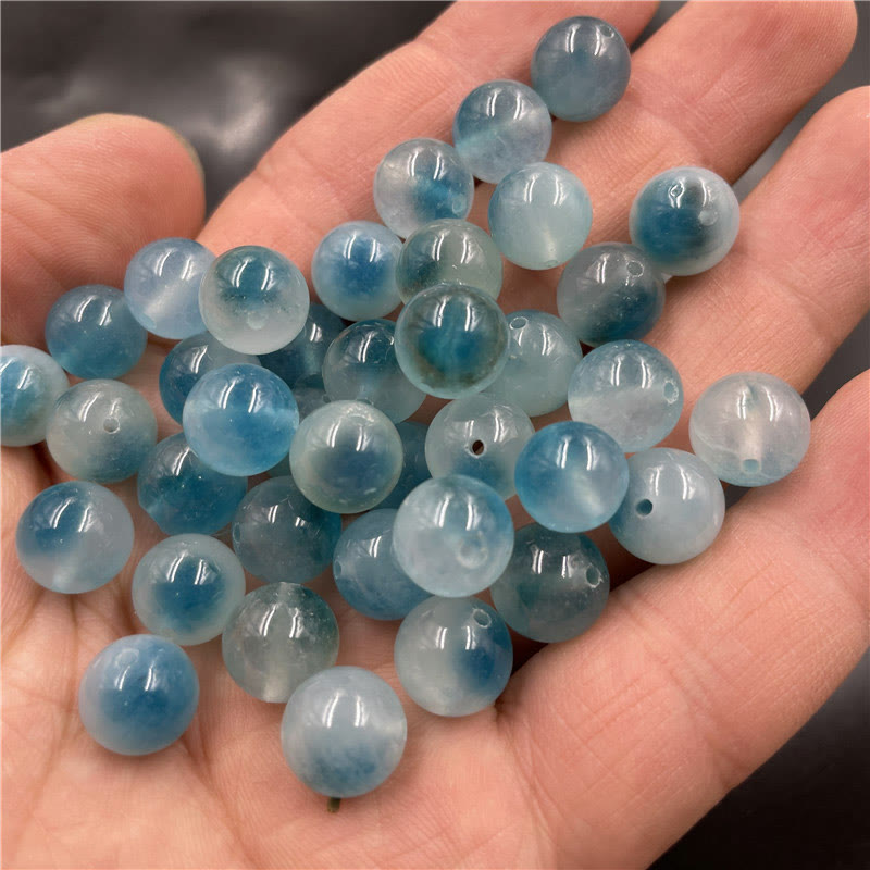 Buddhist Blessing Natural Quartzite Jade Dyeing Beads Balance Bracelet