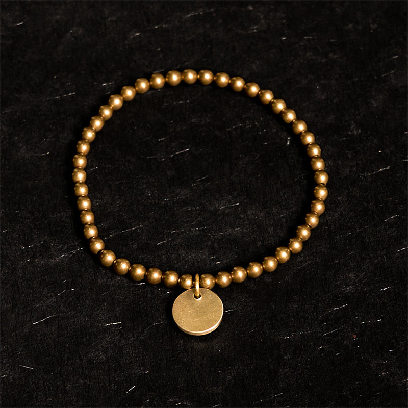 Buddhist Blessing Amekaji Copper Balance Bracelet