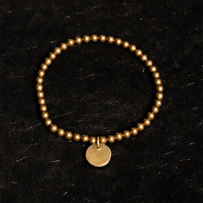 Buddhist Blessing Amekaji Copper Balance Bracelet