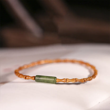 Buddhist Blessing Ultra-fine Olive Pit Peace Bracelet