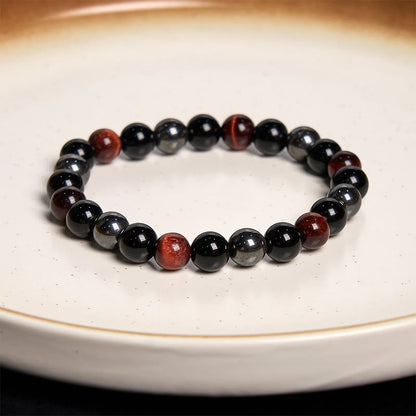 Buddhist Blessing Various Tiger Eye Confidence Bracelet