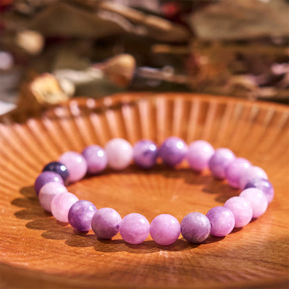 Buddhist Blessing Keep Calm Purple Series Healing Love Bracelet
