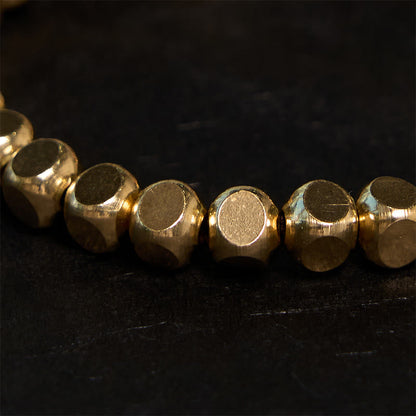 Buddhist Blessing Copper Good Luck Healing Bracelet