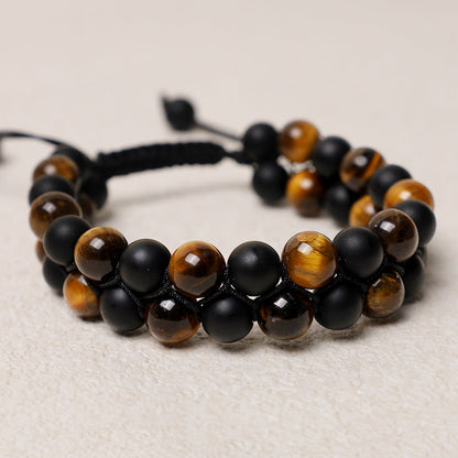 Buddha Stones Protection Tiger's Eye Bracelet