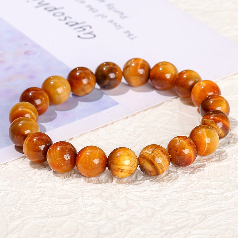 Buddhist Blessing Various Tiger Eye Confidence Bracelet