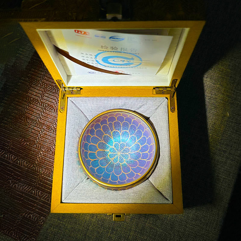 Buddhist Blessing Handmade Chinese Jianzhan Lotus Flower Pattern Ceramic Teacup Kung Fu Tea Cup 150ml