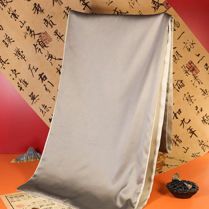 Buddhist Blessing Polyester Shawl Yulan Butterfly Bamboo Magpie Suzhou Embroidery Winter Cozy Travel Scarf Wrap