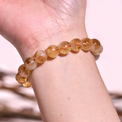 Buddhist Blessing Boost Vitality Warm Color Series Positive Courage Bracelet