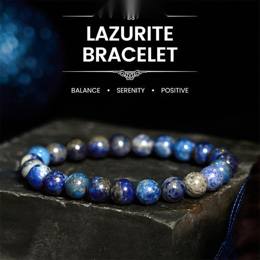 Buddhist Blessing Lazurite Positive Balance Bracelet