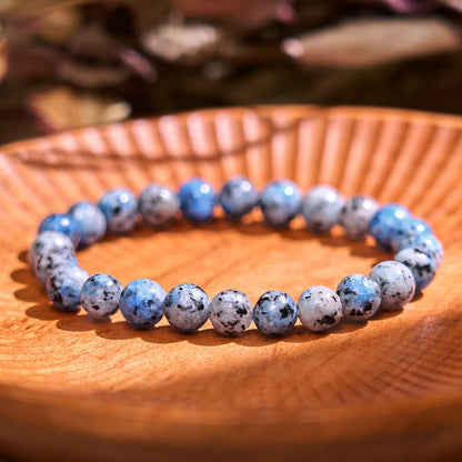 Buddhist Blessing Let The Past Go Blue Series Calm Tranquility Bracelet