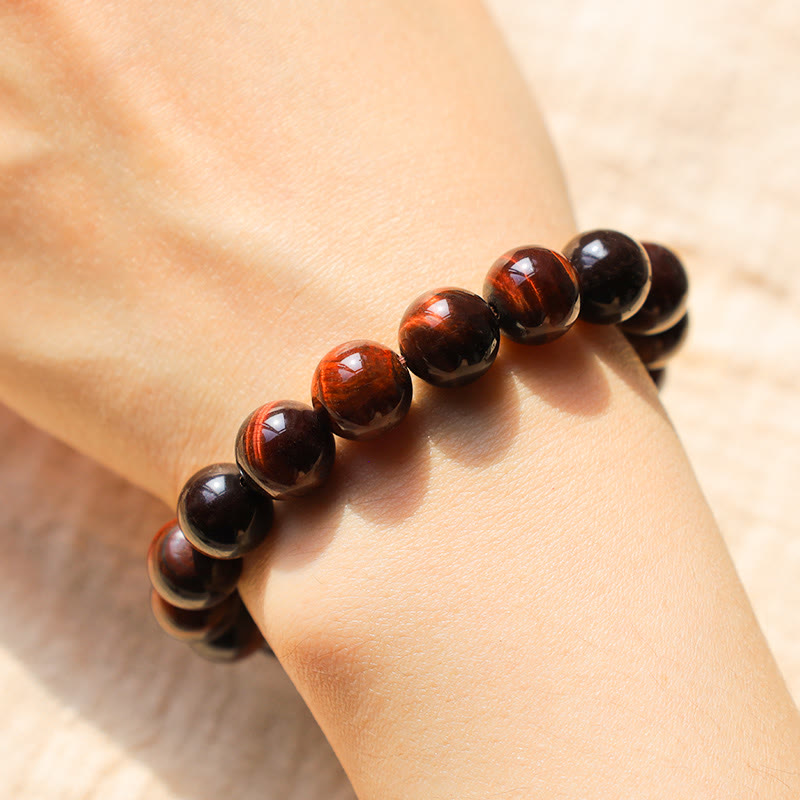 Buddhist Blessing Various Tiger Eye Confidence Bracelet