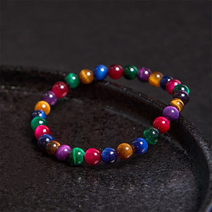 Buddhist Blessing Various Tiger Eye Confidence Bracelet