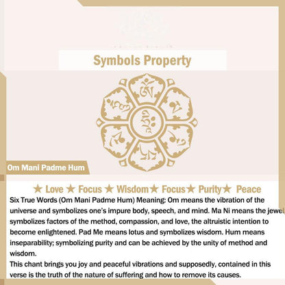 Buddhist Blessing Tibet 999 Gold Om Mani Padme Hum Handmade Eight Thread Peace Knot Luck Bracelet