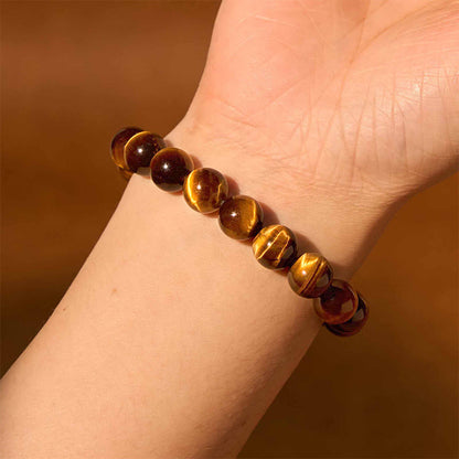 Buddhist Blessing Boost Confidence Yellow Series Happiness Positive Bracelet
