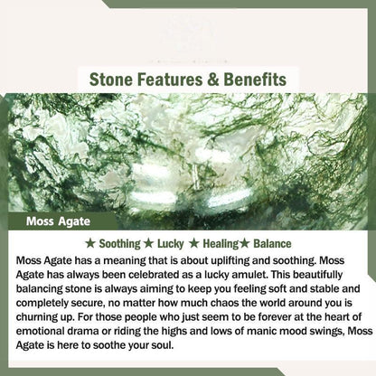 Buddhist Blessing Five Elements Various Agate Crystal Green Strawberry Quartz Moss Agate Green Phantom Luck Bracelet