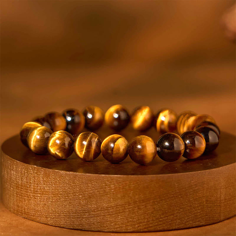 Buddhist Blessing Various Tiger Eye Confidence Bracelet
