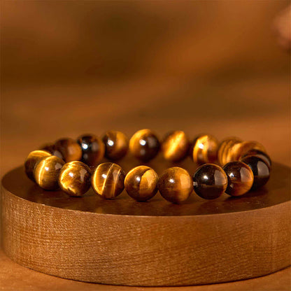 Buddhist Blessing Various Tiger Eye Confidence Bracelet