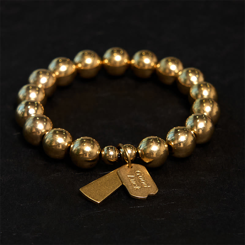 Buddhist Blessing Copper Healing Bracelet