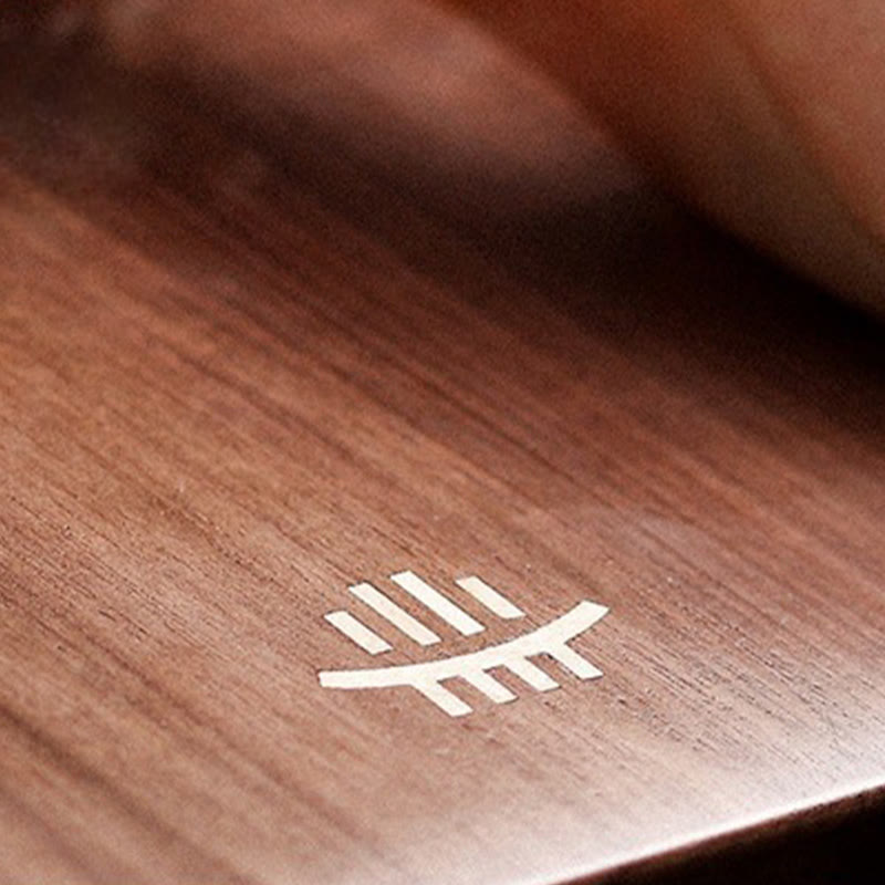 Buddhist Blessing Kalimba 17 Keys Thumb Piano Maple Acacia Sapele Wood Portable Finger Piano
