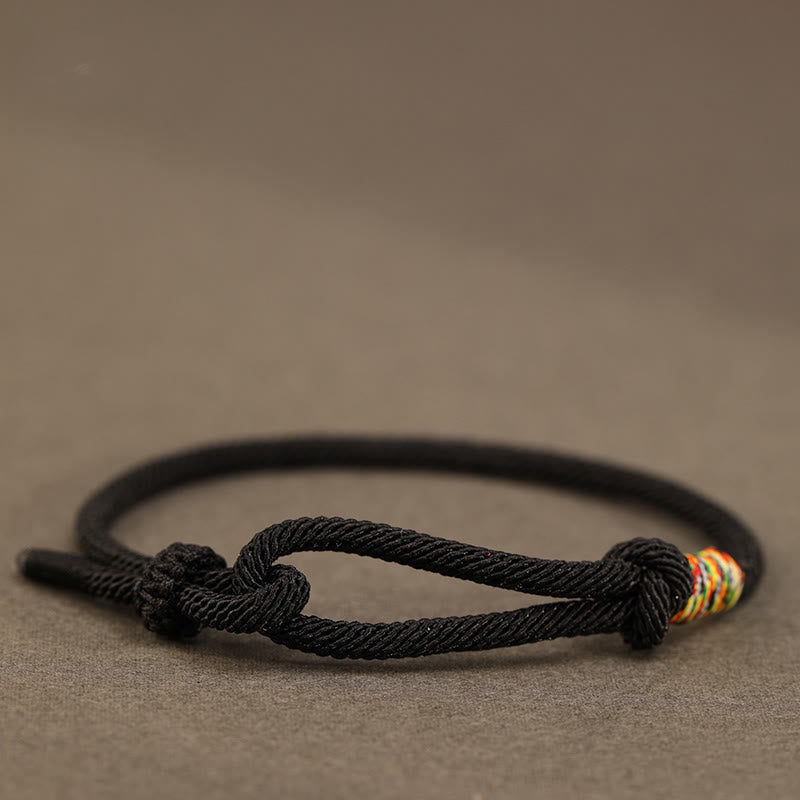 Buddhist Blessing Red String 925 Sterling Silver 999 Sterling Silver Coin Luck Bracelet