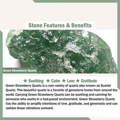 Buddhist Blessing Five Elements Various Agate Crystal Green Strawberry Quartz Sun Stone Wealth Bracelet