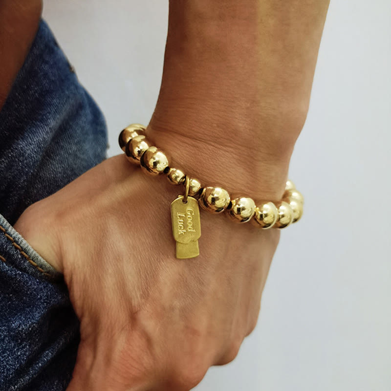 Buddhist Blessing Copper Healing Bracelet