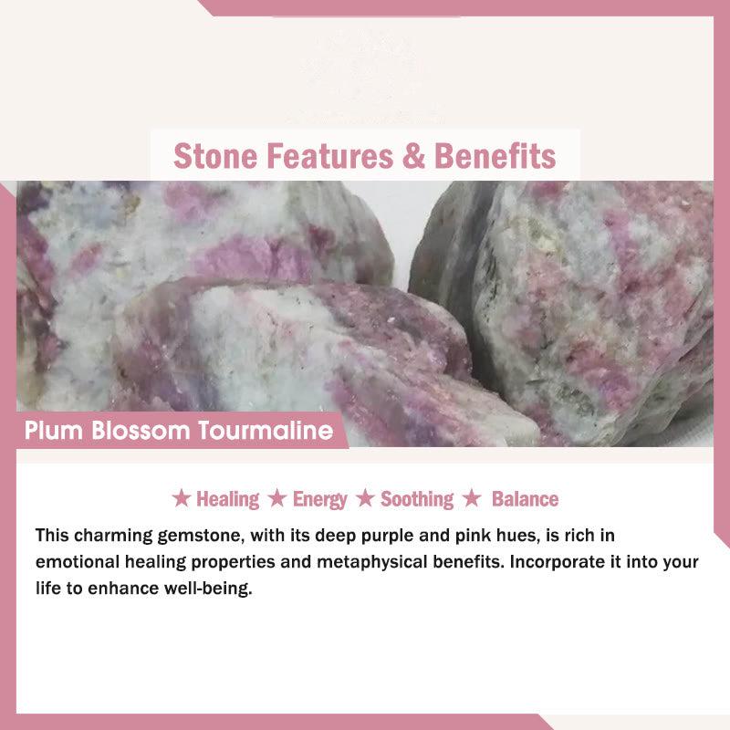 Buddhist Blessing  Stone Various Crystals Malachite Lazurite Hemimorphite Calmness Bracelet