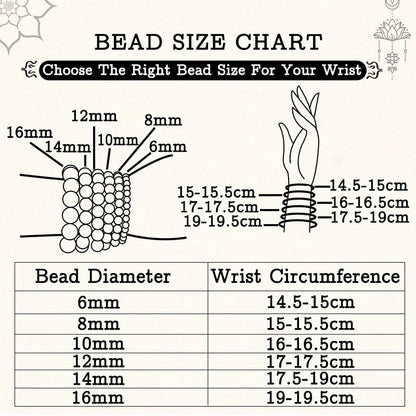 Buddhist Blessing Tibet White Crystal Black Onyx Om Mani Padme Hum Meditation Bracelet