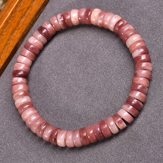 Buddhist Blessing Natural Tibetan Camel Bone Purple Blood Beads Keep Away Evil Spirits Bracelet
