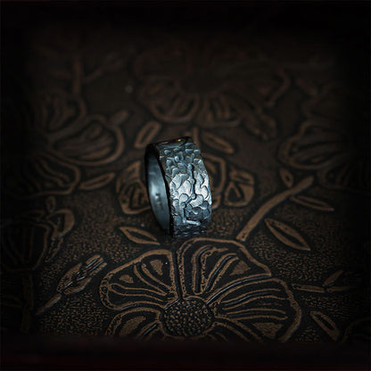 Buddhist Blessing 999 Sterling Silver Yin Yang Balance Ring