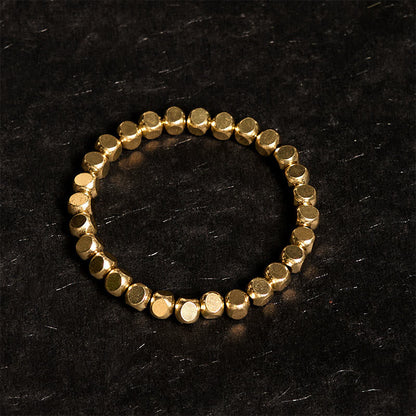 Buddhist Blessing Copper Good Luck Healing Bracelet