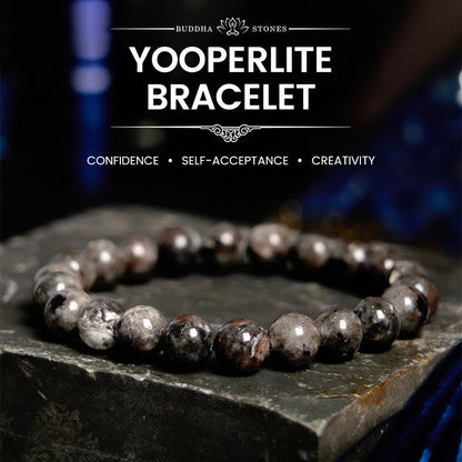 Buddhist Blessing Yooperlite Creativity Bracelet
