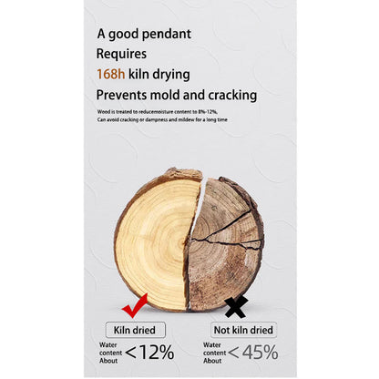 Buddhist Blessing Peach Wood Cinnabar Om Mani Padme Hum Chinese Zodiac Black String Necklace Pendants