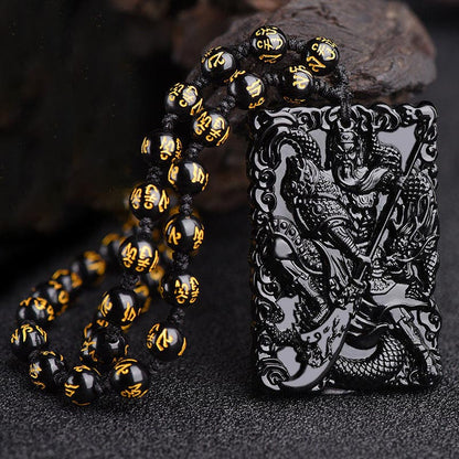 FengShui Lord Guan Protection Necklace Pendant (Extra 30% Off | USE CODE: FS30)
