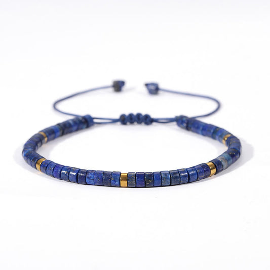 FREE Today: Serenity and Self Care Natural Lazurite Spacer Bead Bracelet