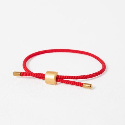 Buddha Stones Lucky Red String Bracelet