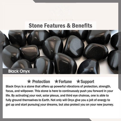 Buddhist Blessing Tiger Eye Lava Rock Black Onyx Lazurite Hematite Bead Positive Leather Bracelet