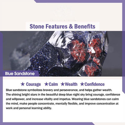 Buddhist Blessing 4mm Various Stone Crystal Mini Beads Healing Bracelet