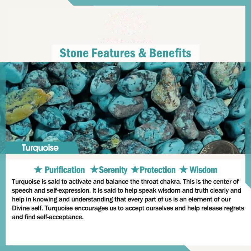 Buddhist Blessing 2mm Turquoise Ultra-thin Beads 14k Gold Plated Copper Wisdom Bracelet