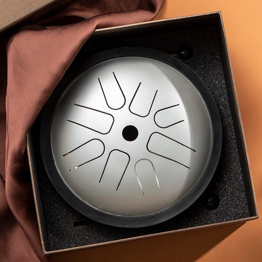 Buddhist Blessing Steel Tongue Drum Sound Healing Yoga Meditation Drum Kit 8 Note 6 Inch Percussion Instrument