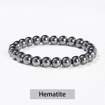 Buddhist Blessing Various Crystal Stone Amethyst Green Aventurine Rose Quartz Healing Bracelet