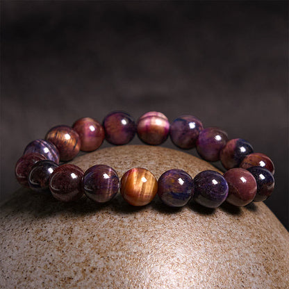 Buddhist Blessing Various Tiger Eye Confidence Bracelet