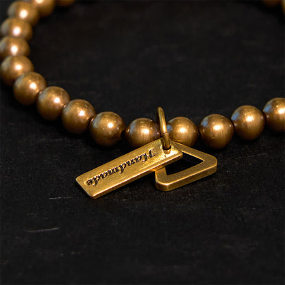 Buddhist Blessing Copper Beads Balance Bracelet