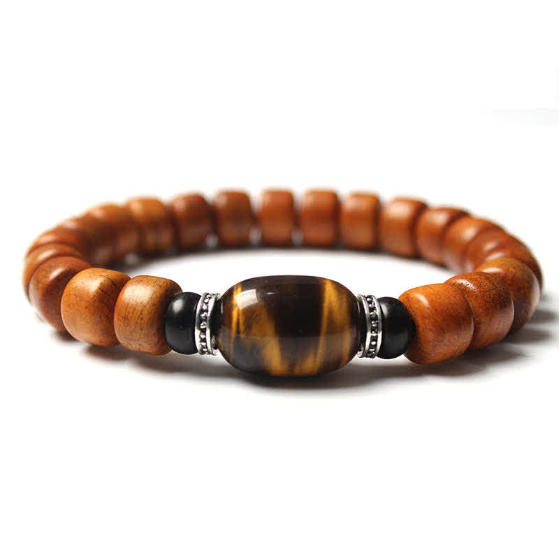 Buddhist Blessing Tibetan Bone Beads Om Mani Padme Hum Strength Bracelet