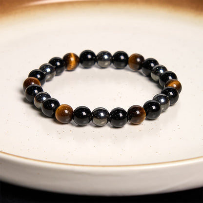 Buddhist Blessing Various Tiger Eye Confidence Bracelet