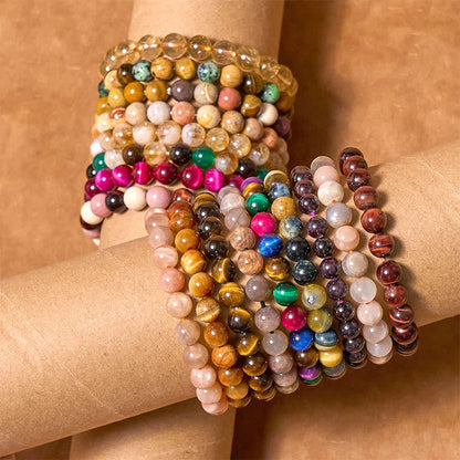 Buddhist Blessing Boost Vitality Warm Color Series Positive Courage Bracelet